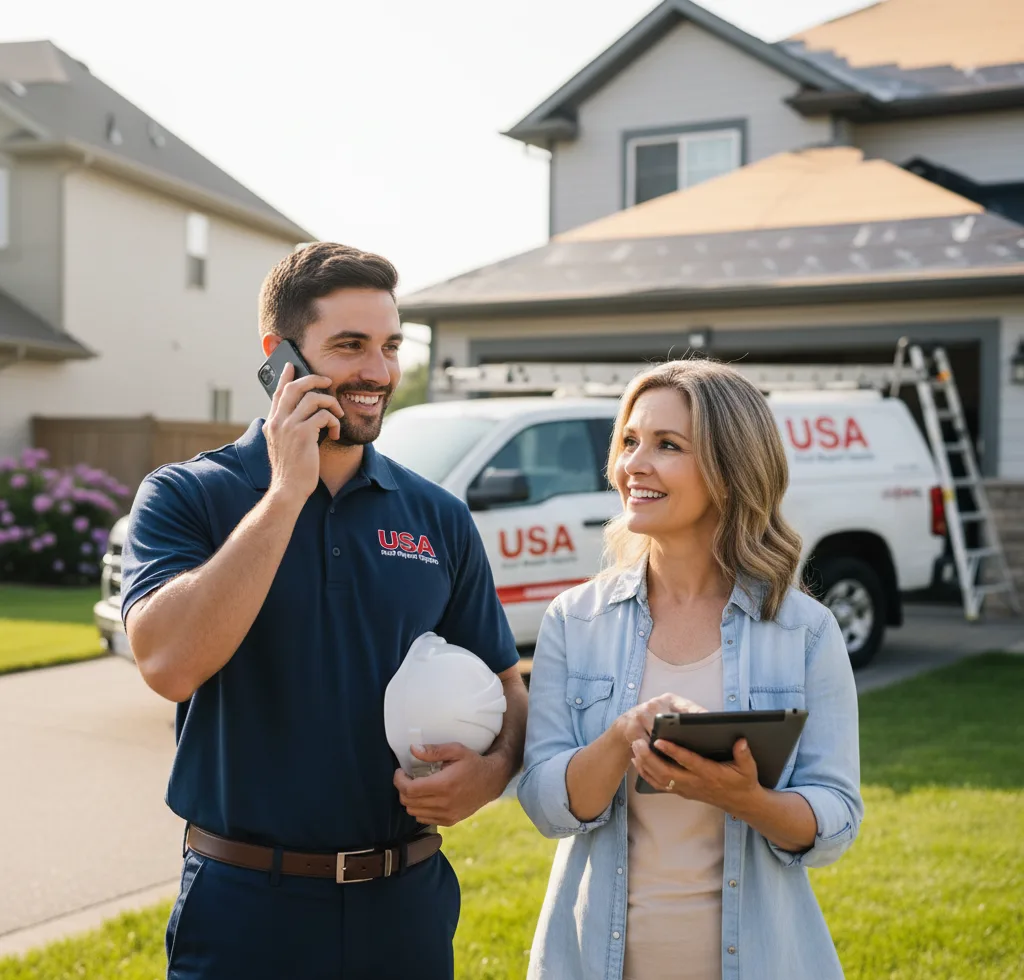 USA Roof Repair Experts customer support in West Linn